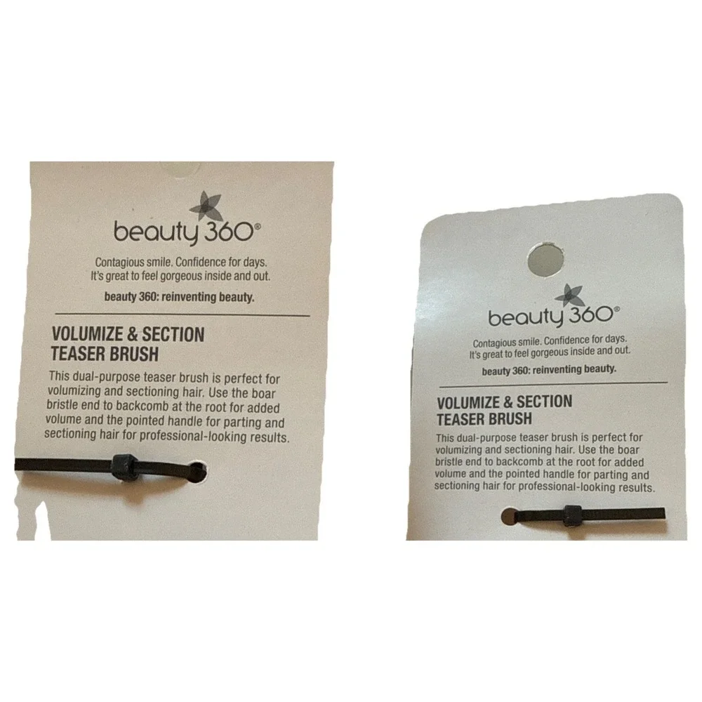 2 Beauty 360 Teaser Brushes‎ to Volumize & Section